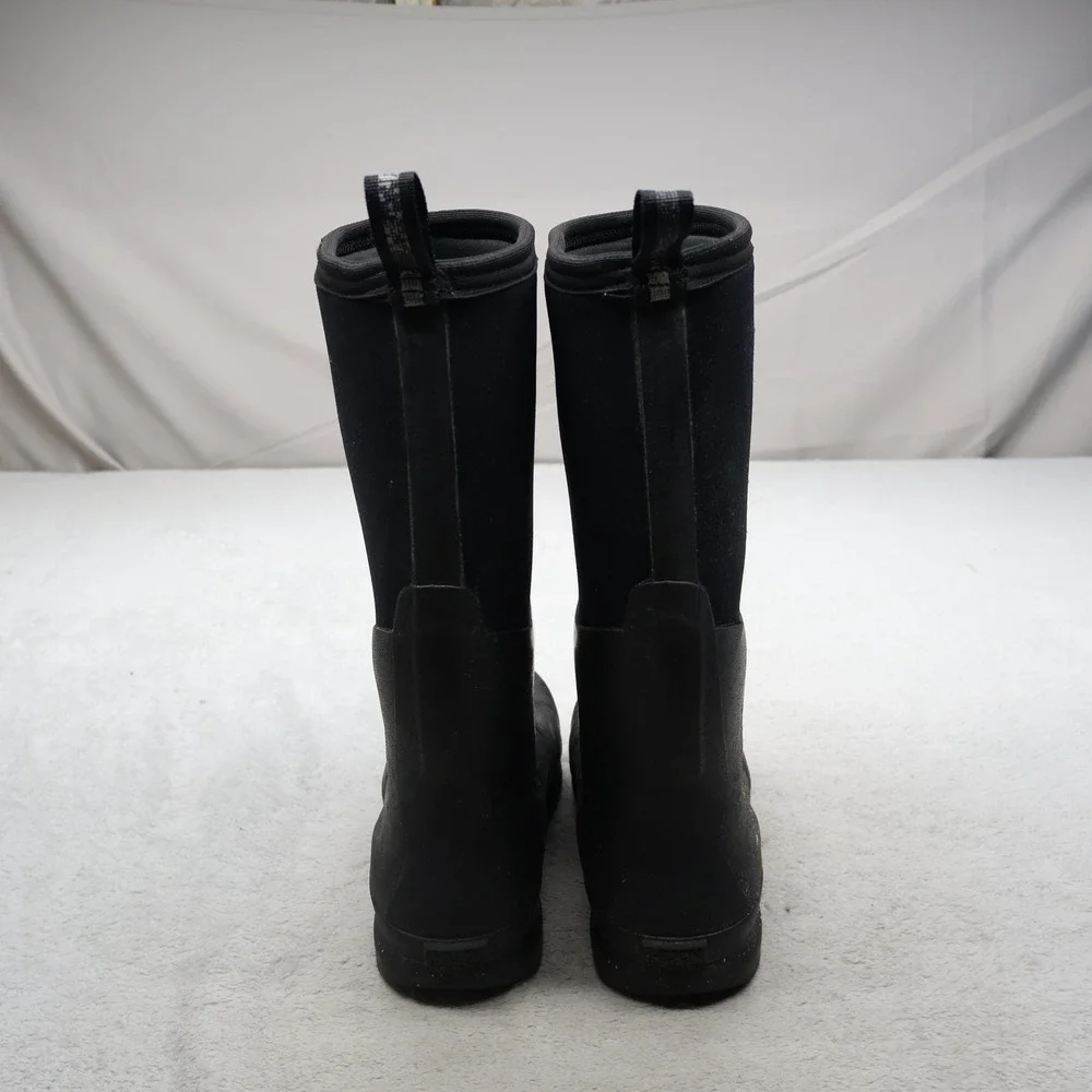 Muck Unisex M6 W7 Rain Boots Black Chore Steel Toe Tall Waterproof Safety 070022